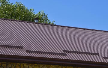typical Littlethorpe corrugated roof uses